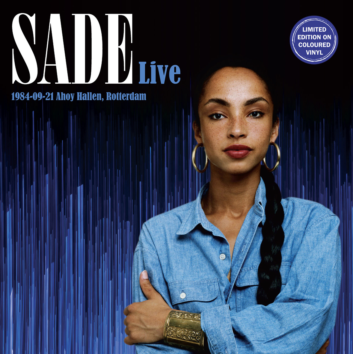 WHP Sade - Live 1984-09-21 Ahoy Hallen, Rotterdam (Blue Vinyl)