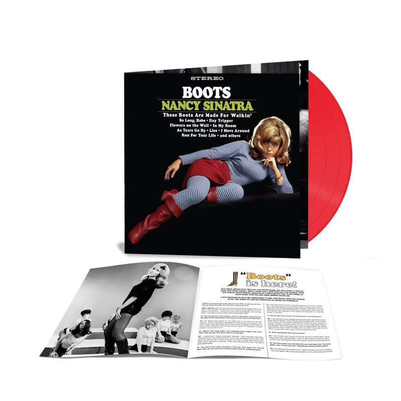 Light In The Attic Nancy Sinatra - Boots (Clear Red w/Metallic Silver Vinyl)