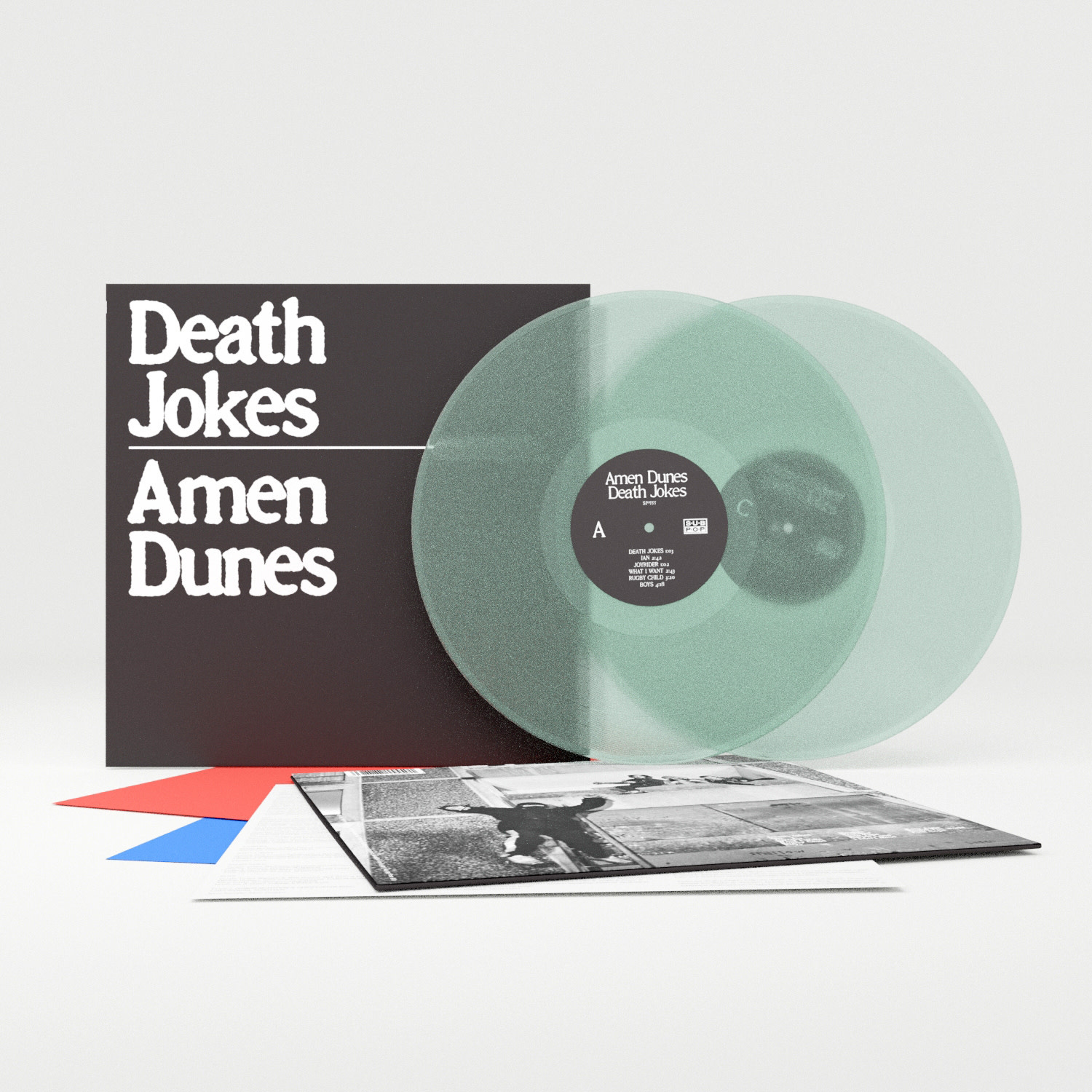 Sub Pop Records Amen Dunes - Death Jokes (Green Vinyl)