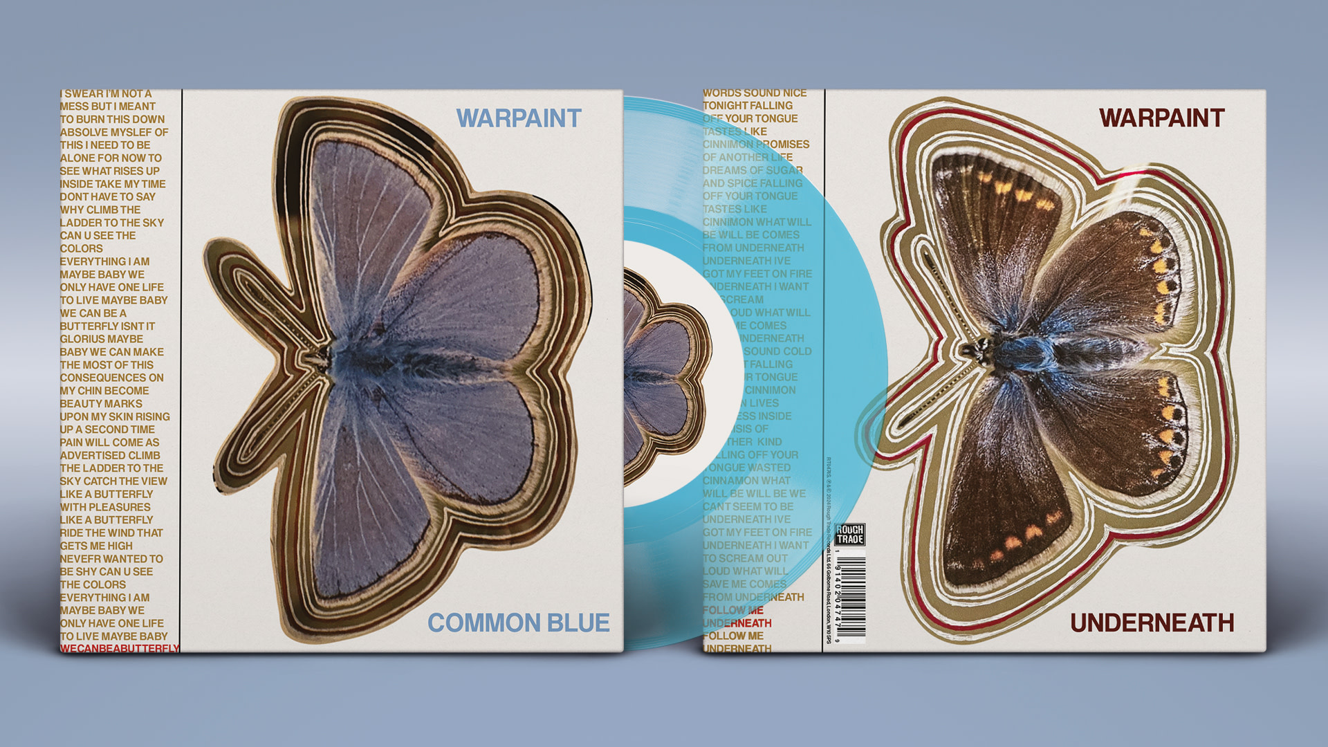 Rough Trade Records Warpaint - Common Blue / Underneath (Blue Vinyl)