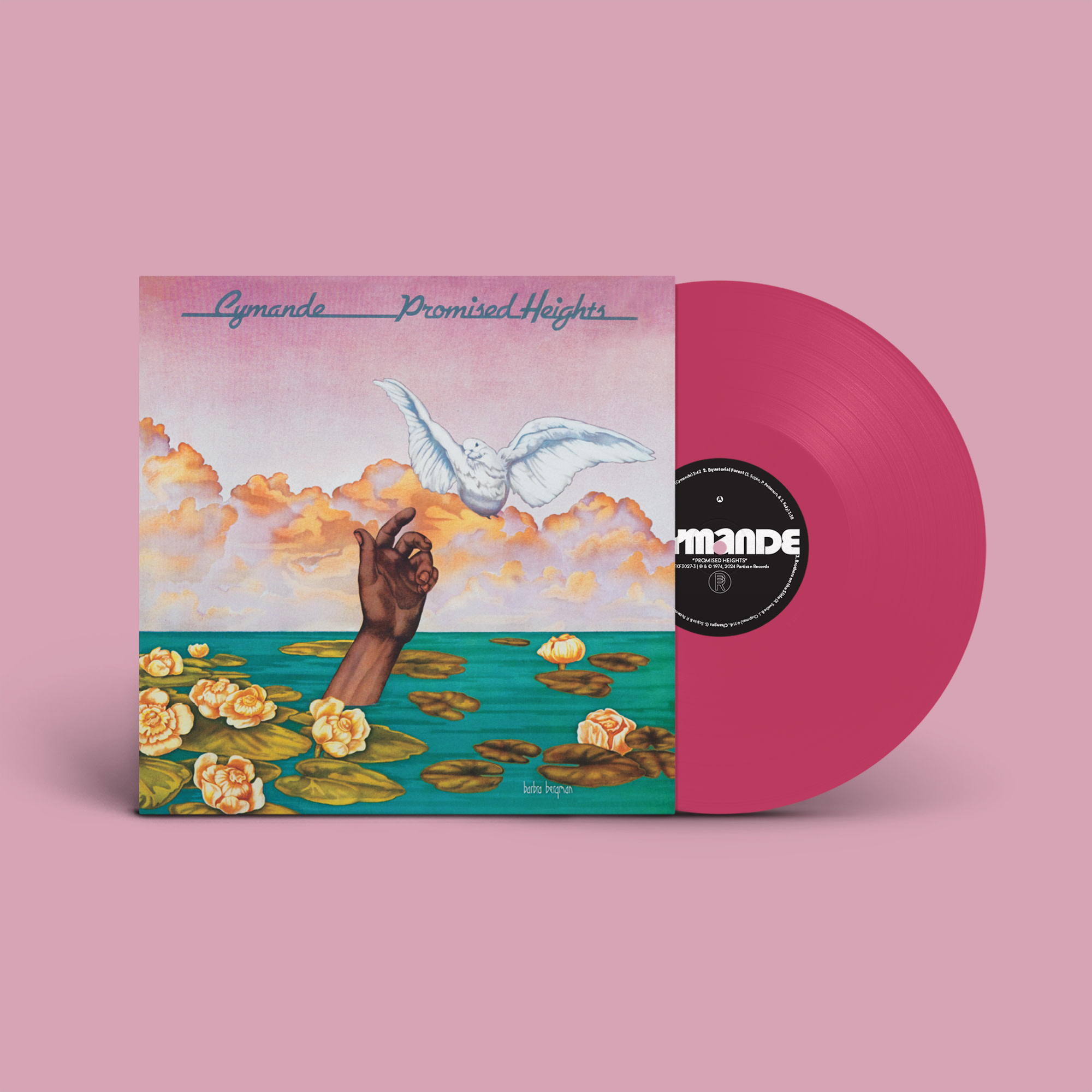 Partisan Records Cymande - Promised Heights (Pink Vinyl) + LIMITED MATCHES