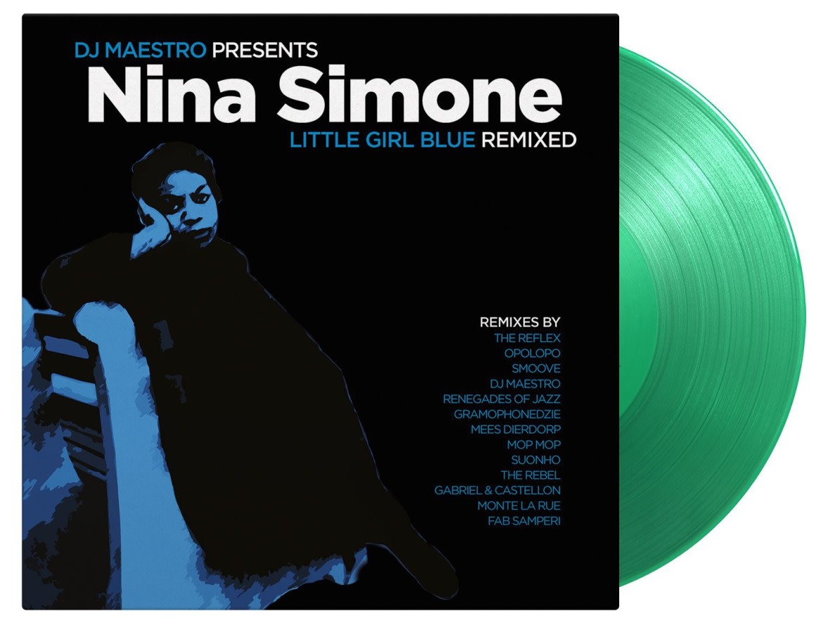 Music On Vinyl Nina Simone / DJ Maestro - Little Girl Blue Remixed (Green Vinyl)