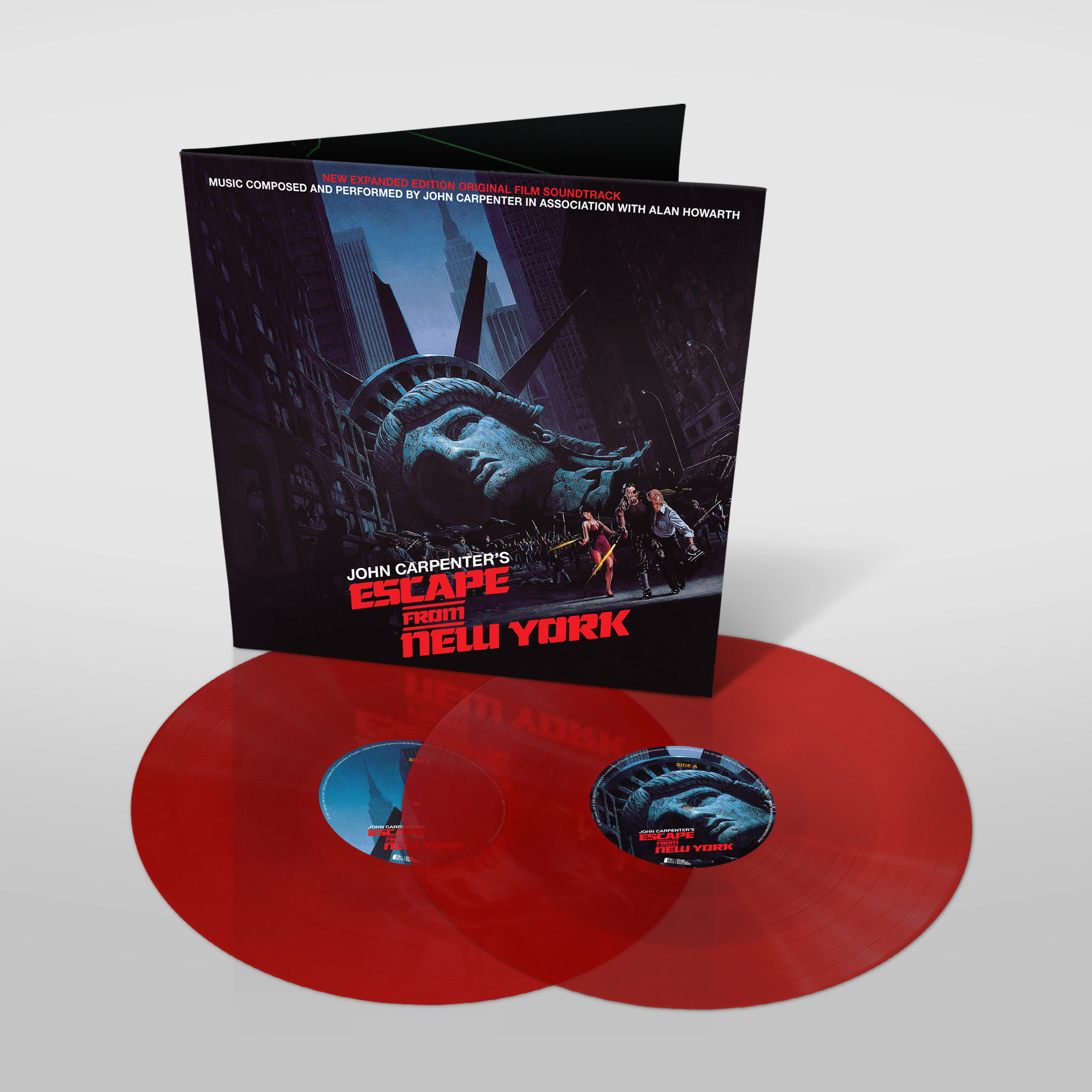 Silva Screen John Carpenter - Escape from New York (Red Vinyl)