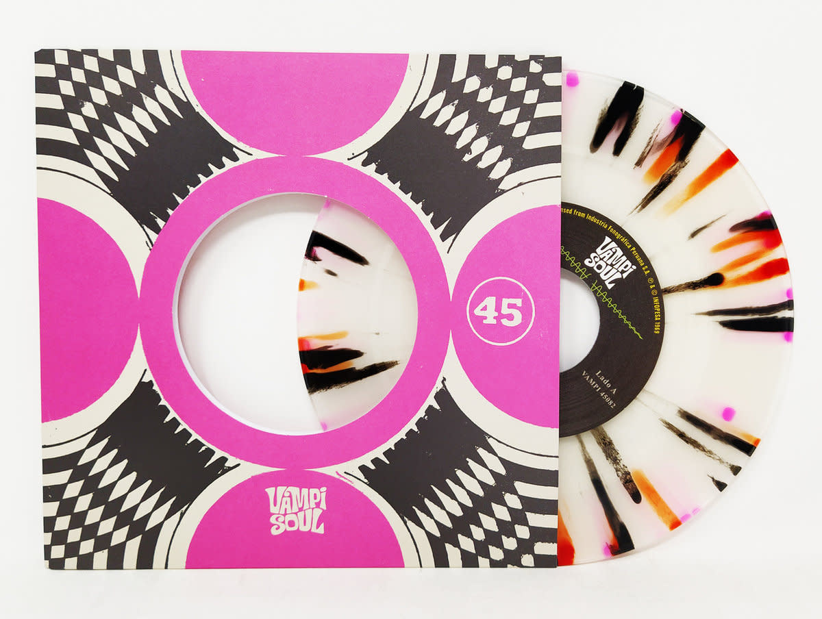 Vampisoul Paco Zambrano y Su Combo / Traffic Sound - Meshkalina (Splatter Vinyl)