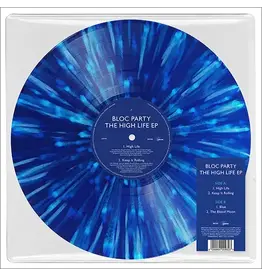 BMG Bloc Party - The High Life EP (Blue Splatter Vinyl) (RSD 2024)