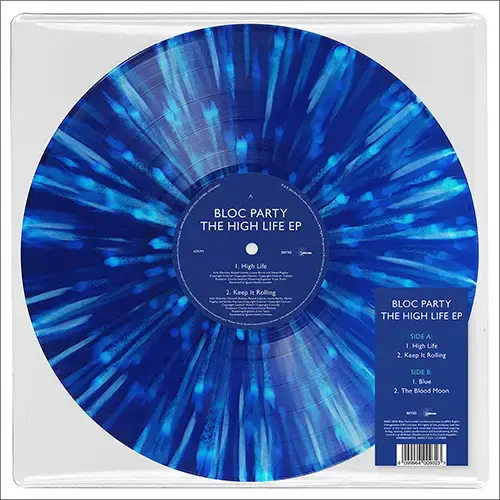 BMG Bloc Party - The High Life EP (Blue Splatter Vinyl) (RSD 2024)