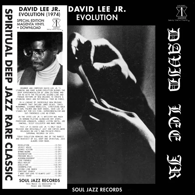 Soul Jazz Records David Lee Jr - Evolution (Magenta Vinyl)