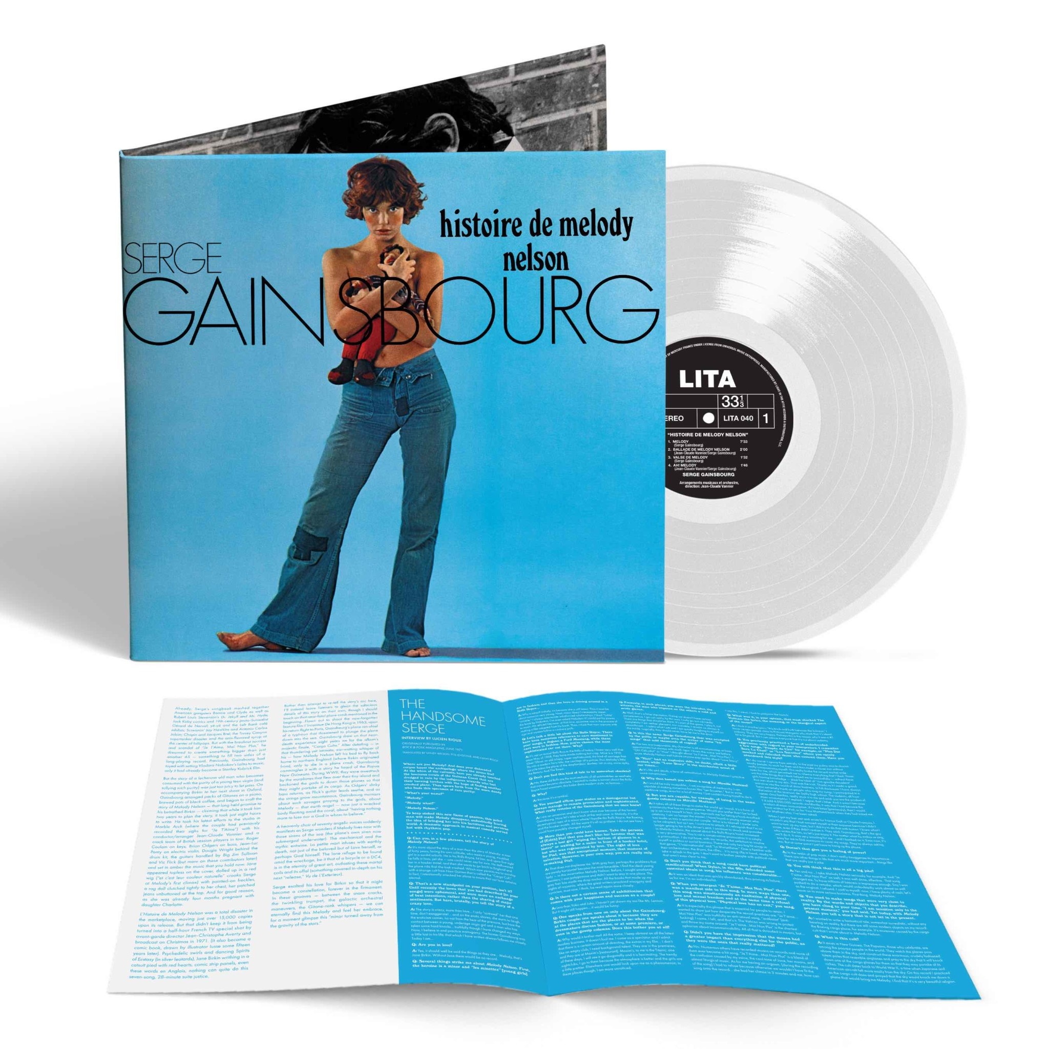 Light In The Attic Serge Gainsbourg - Histoire De Melody Nelson (Clear Vinyl)