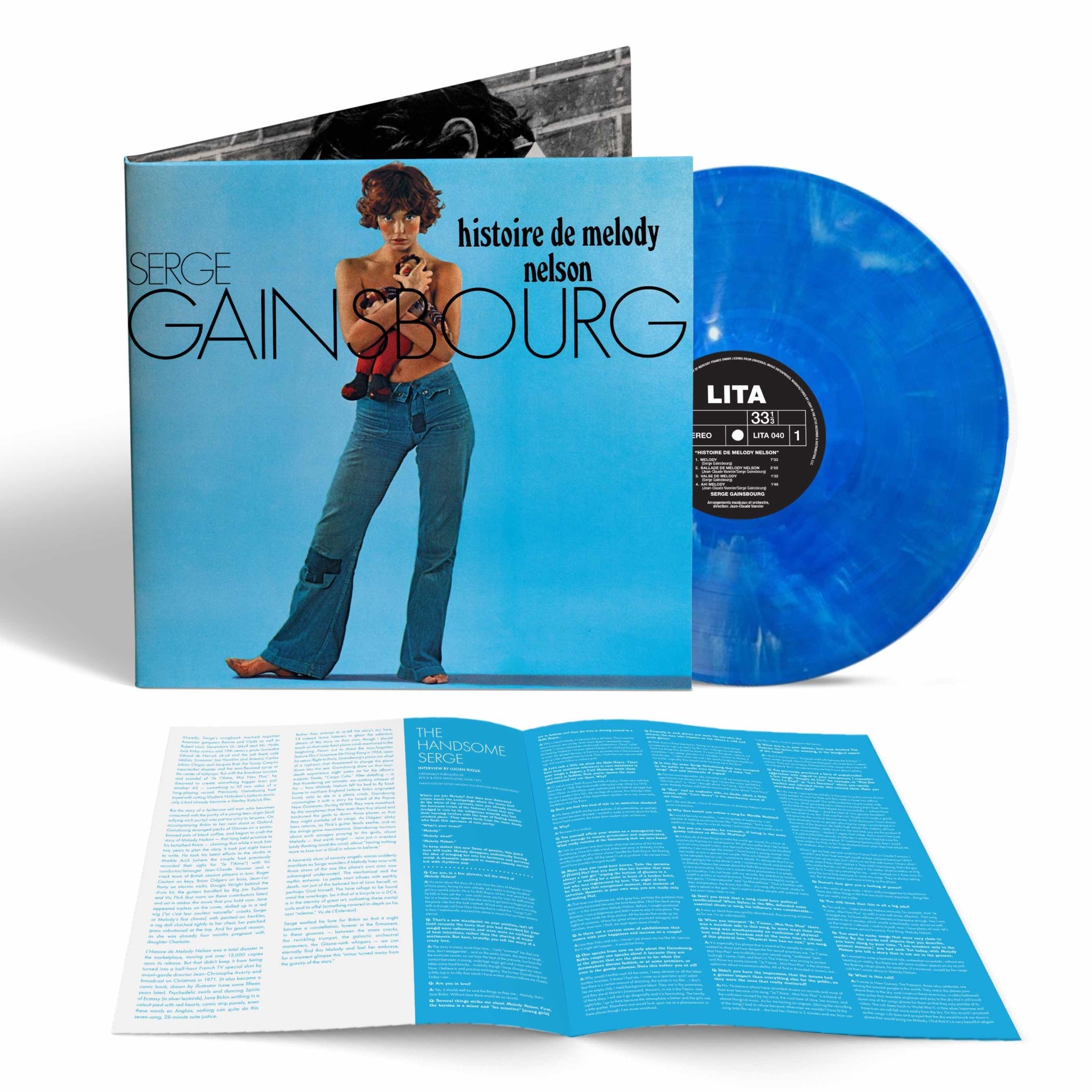 Light In The Attic Serge Gainsbourg - Histoire De Melody Nelson (Blue Vinyl)