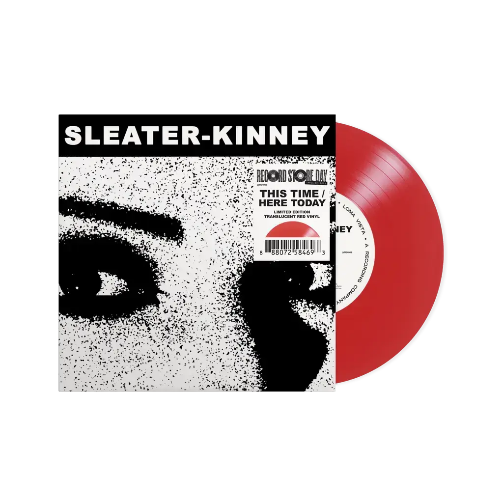 Loma Vista Sleater-Kinney - This Time / Here Today (Red Vinyl) RSD 2024