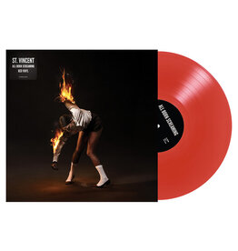 Total Pleasure Records St. Vincent - All Born Screaming (Red Vinyl) + BUMPER STICKER