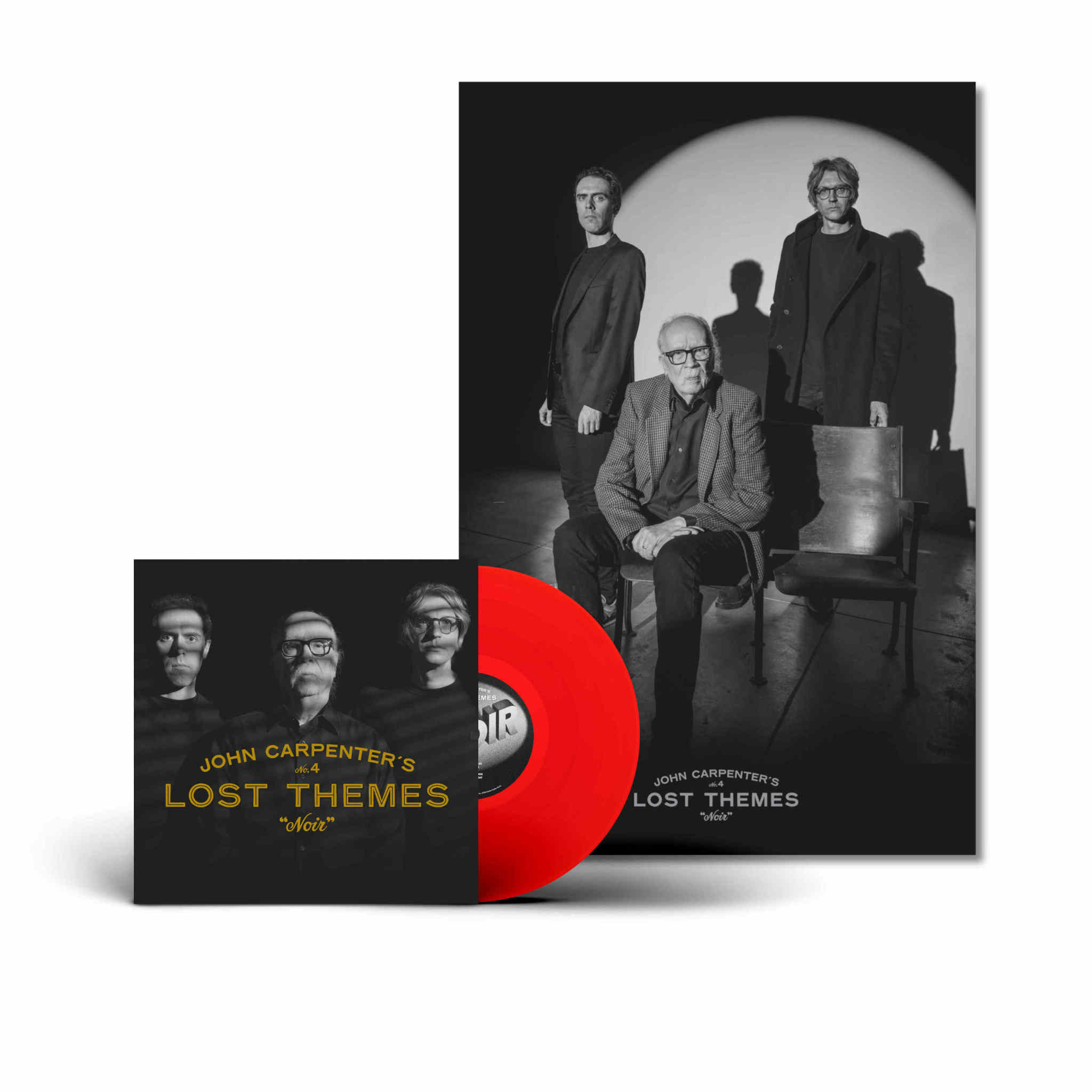 Sacred Bones Records John Carpenter, Cody Carpenter, & Daniel Davies - Lost Themes IV: Noir (Red Vinyl)