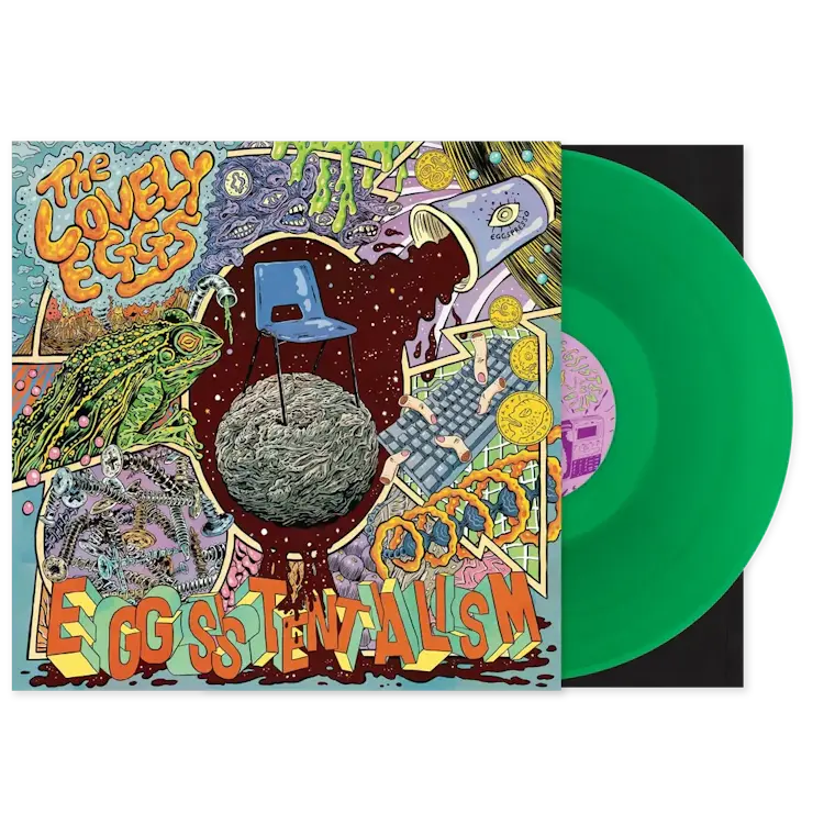 Egg Records The Lovely Eggs - Eggsistentialism (Green Vinyl)
