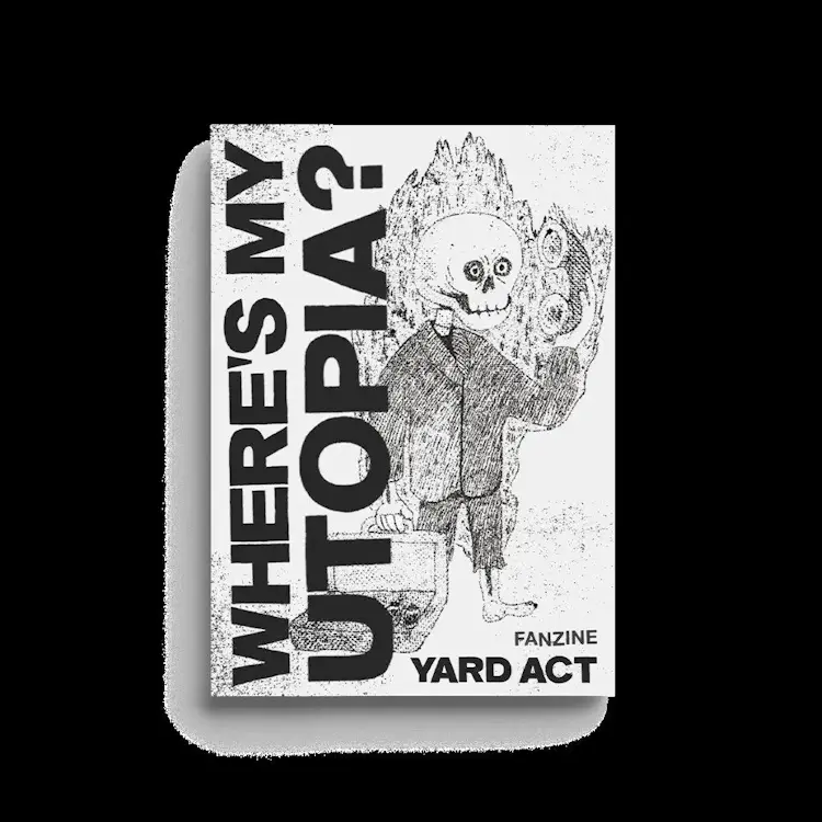 Island Records Yard Act - Where's My Utopia? (CD Fanzine)