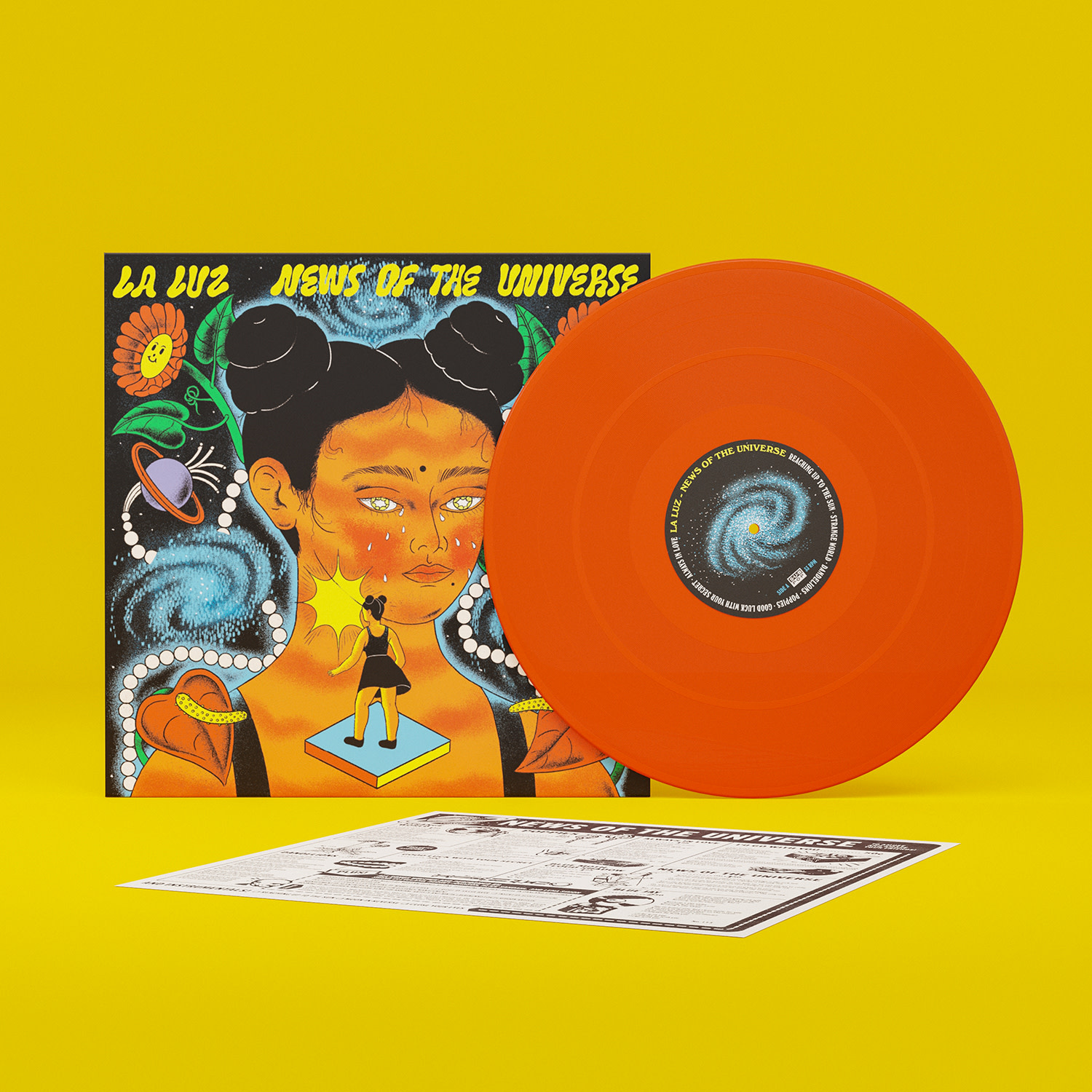Sub Pop Records La Luz - News of the Universe (Luzer Edition Orange Vinyl)