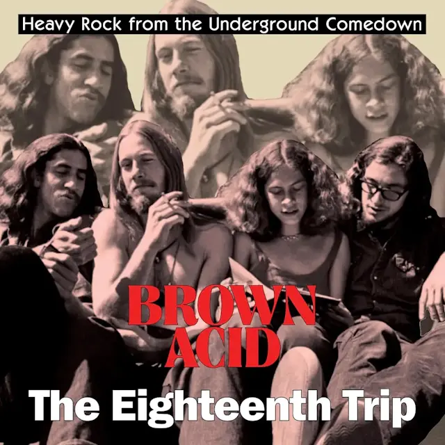 Riding Easy Records Various - Brown Acid: The Eighteenth Trip (Coloured Vinyl)
