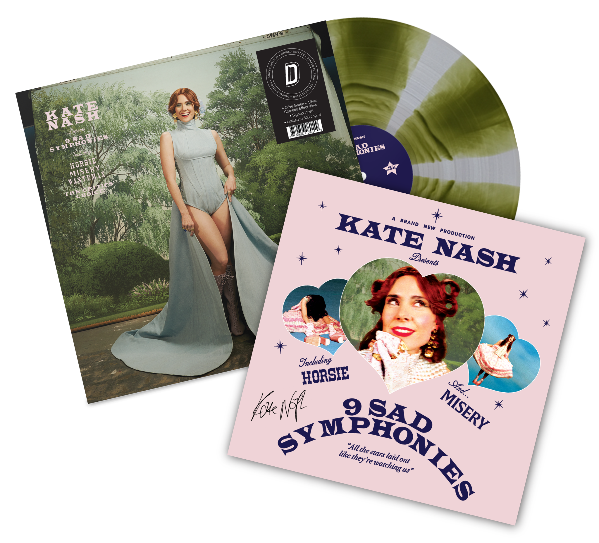Kill Rock Stars Kate Nash - 9 Sad Symphonies (Dinked Edition)
