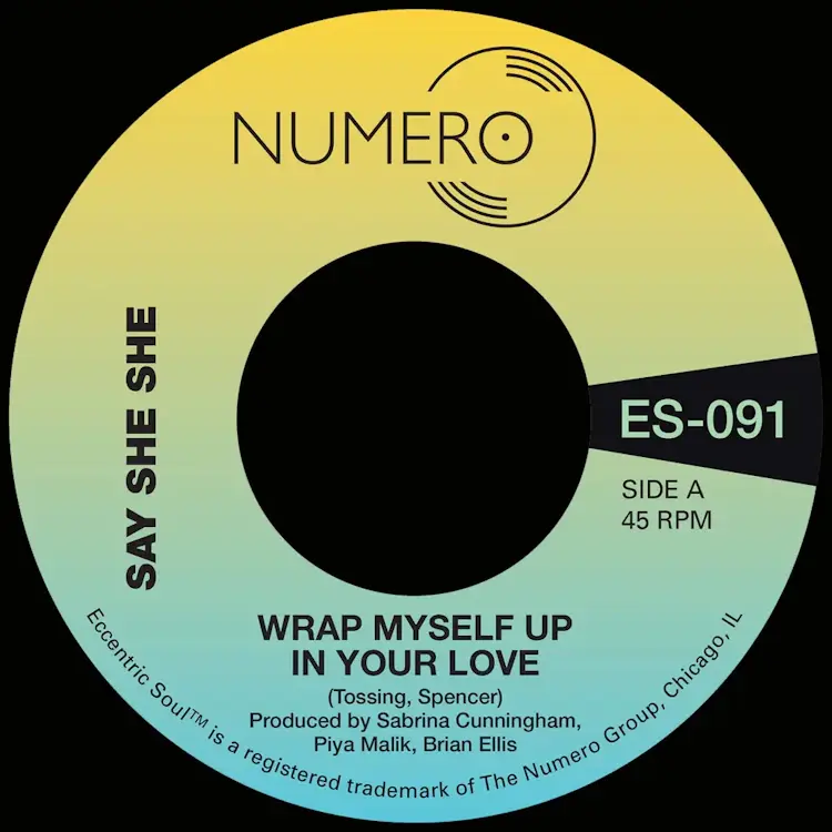 Numero Group Jim Spencer & Say She She -  Wrap Myself Up In Your Love