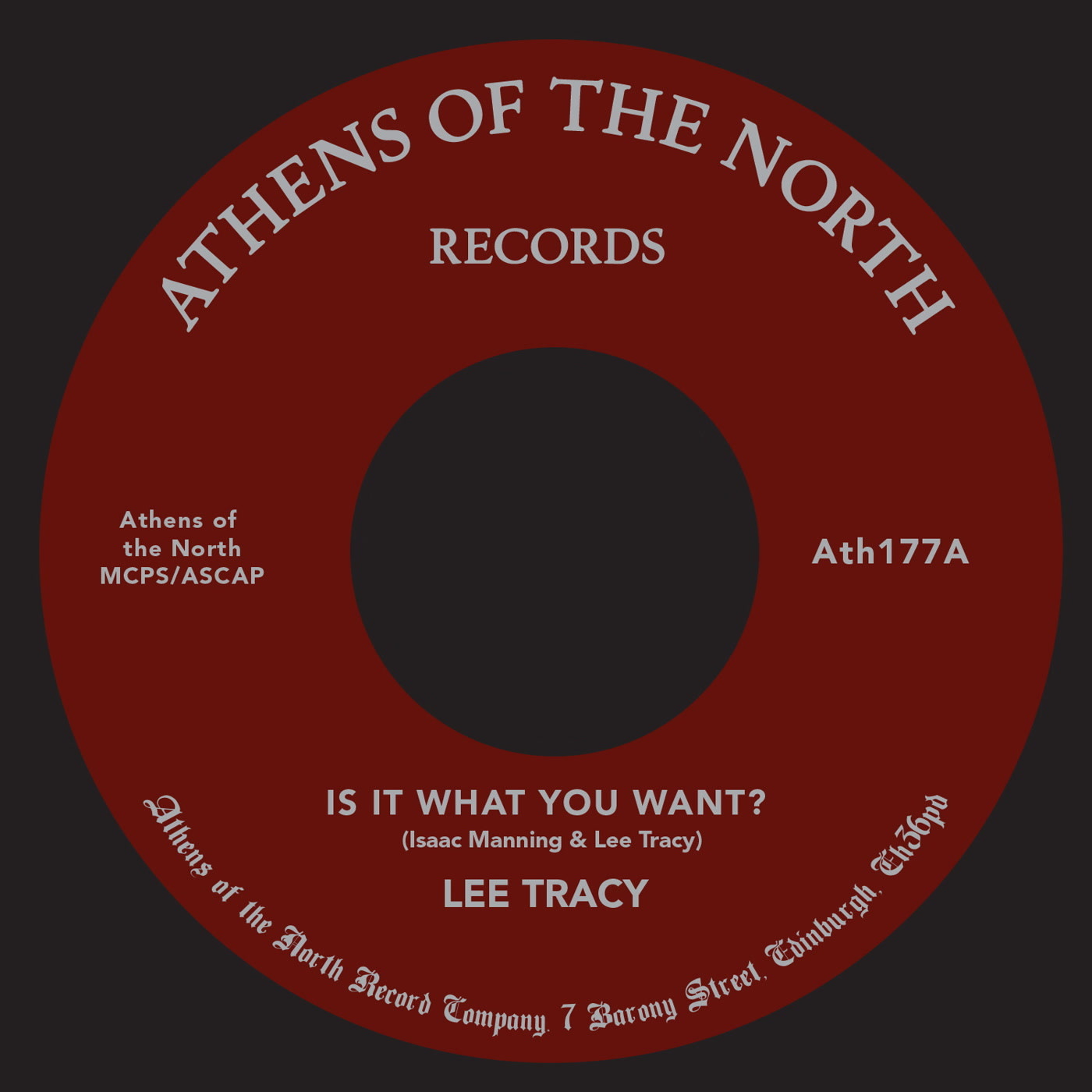 Athens Of The North Lee Tracy & Issac Manning - Is It What You Want?