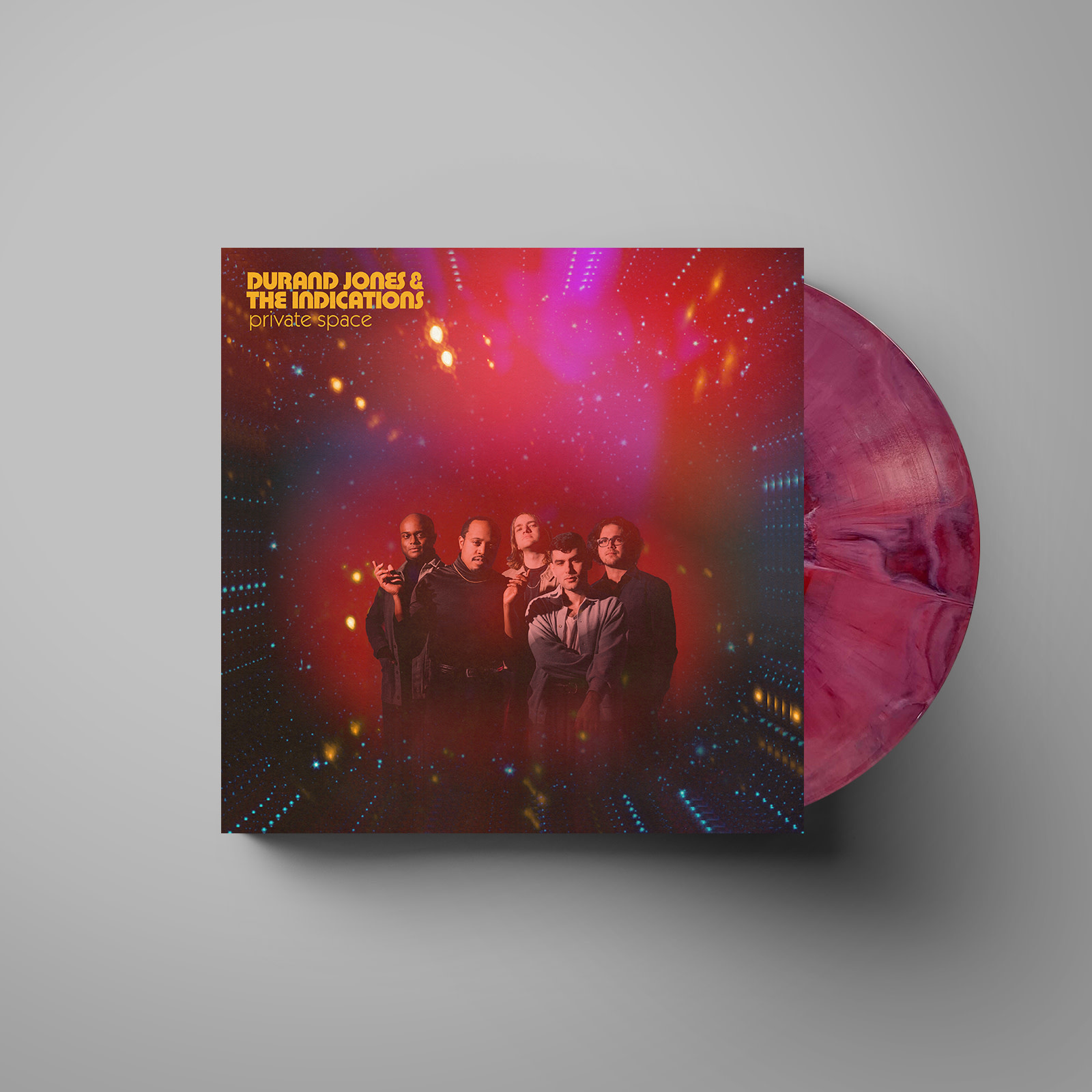 Dead Oceans Durand Jones & The Indications - Private Space (Red Nebula Vinyl)