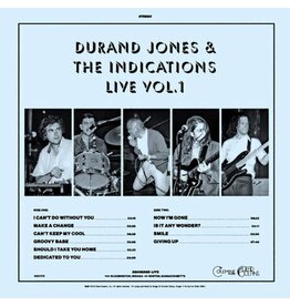 Dead Oceans Durand Jones & The Indications - Live Vol. 1