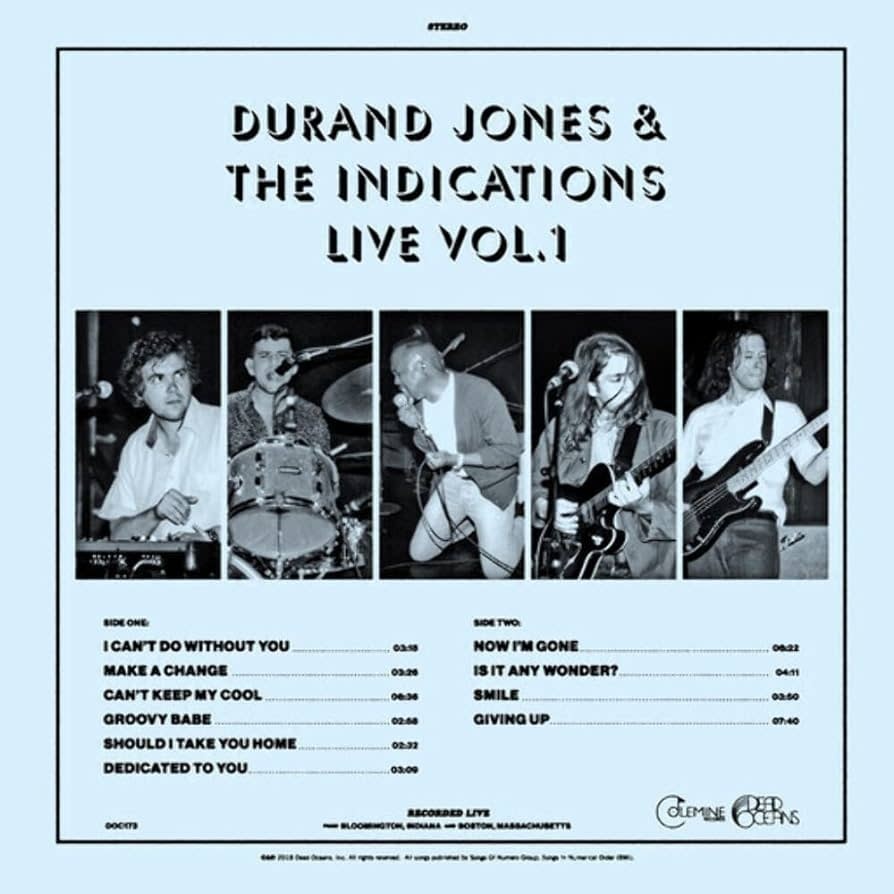 Durand Jones & The Indications - Live Vol. 1