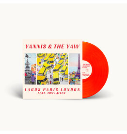 Transgressive Records Yannis & The Yaw feat. Tony Allen - Lagos Paris London (Red Vinyl)