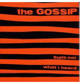 Kill Rock Stars Gossip - That's Not What I Heard (Red Vinyl)