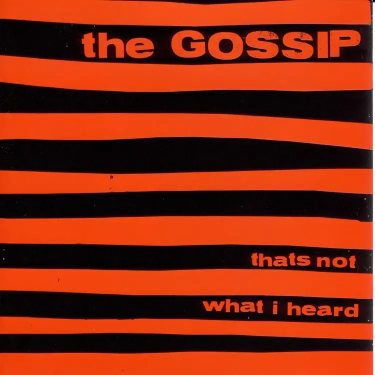 Kill Rock Stars Gossip - That's Not What I Heard (Red Vinyl)