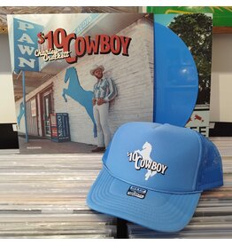 Thirty Tigers Charley Crockett - $10 Cowboy (Blue Vinyl) + Trucker Cap!