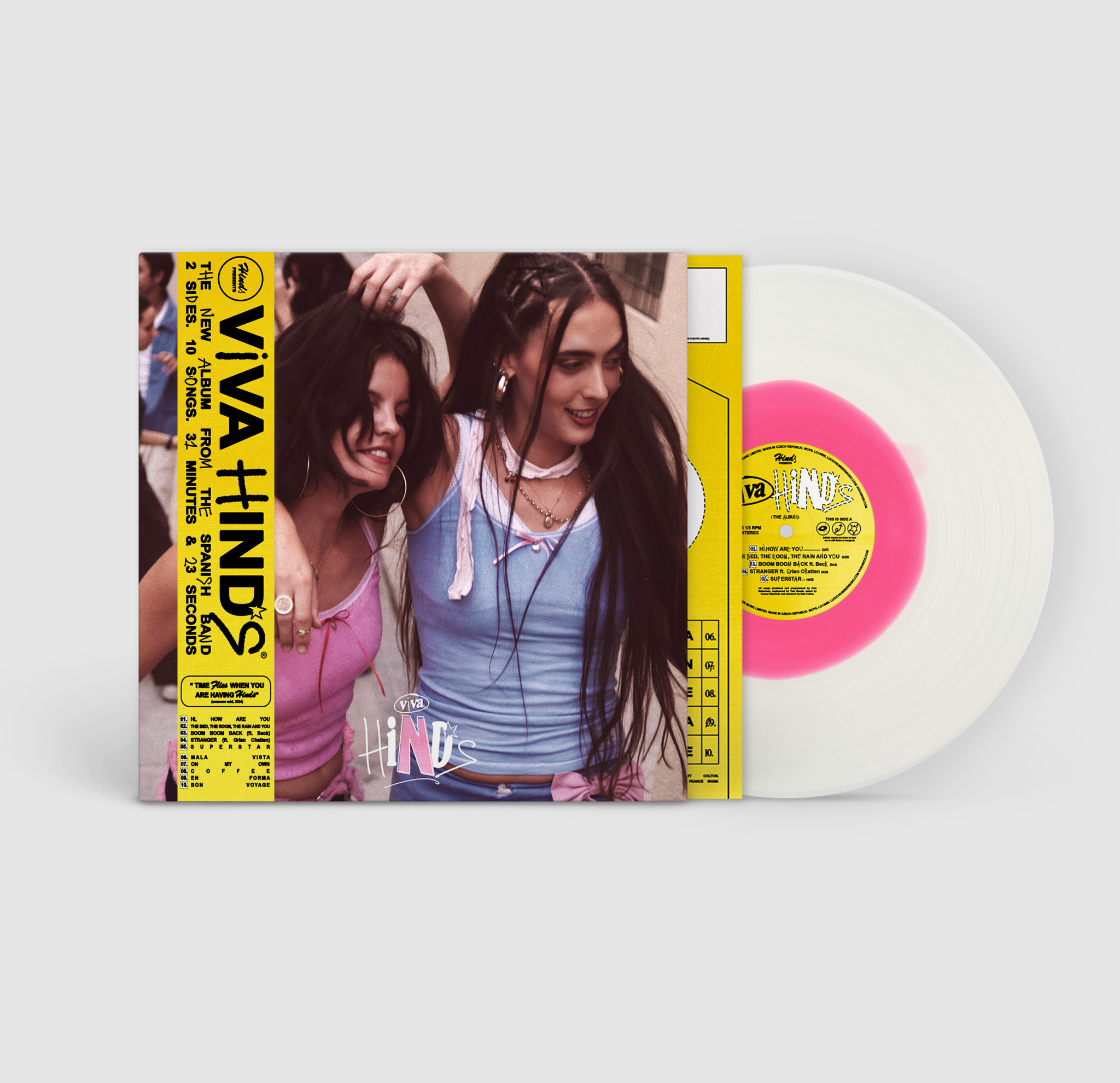 Lucky Number Hinds - Viva Hinds (Magenta/Clear Vinyl)