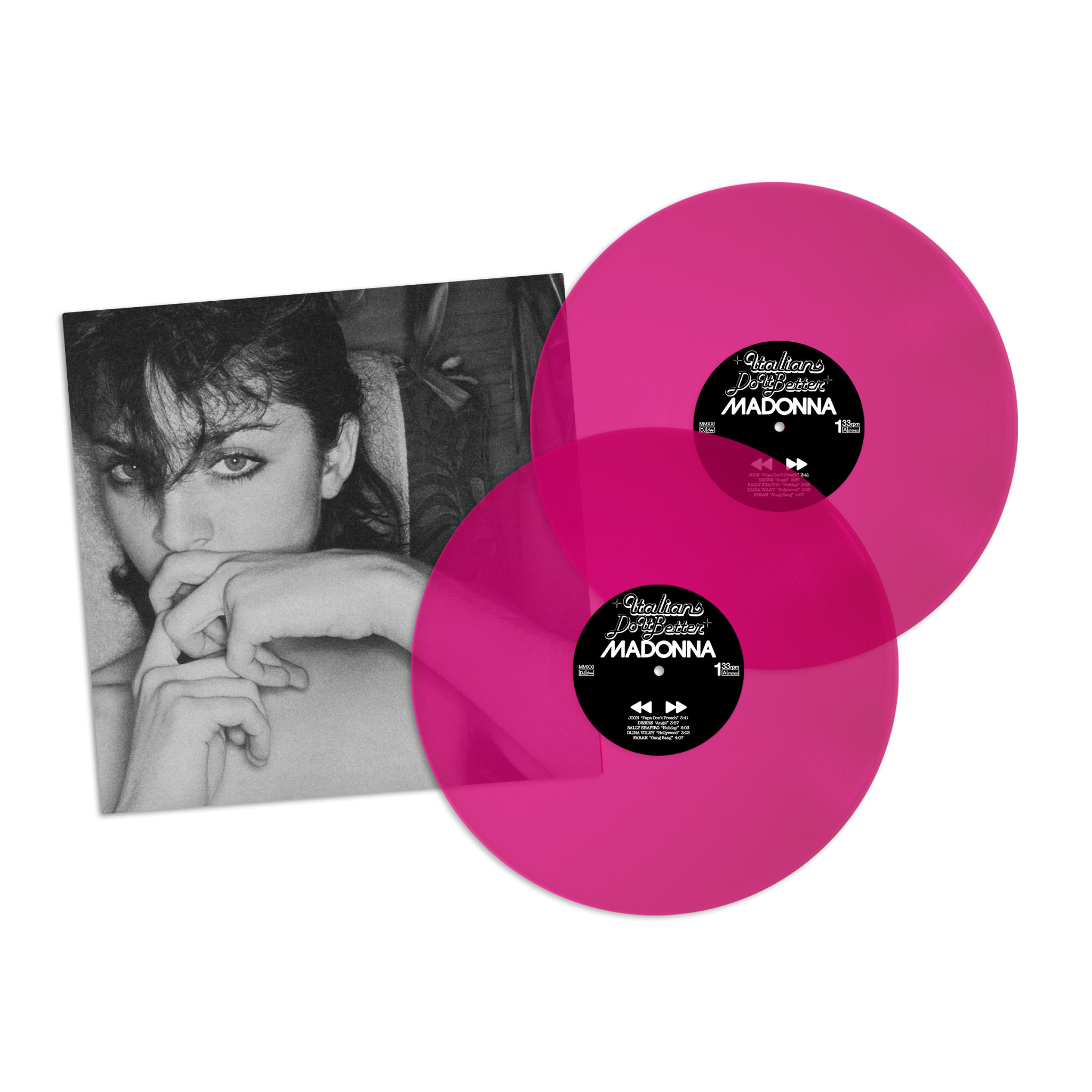 Italians Do It Better Various - Italians Do It Better: A Tribute to Madonna (Neon Pink Vinyl)
