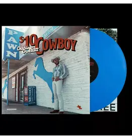 Thirty Tigers Charley Crockett - $10 Cowboy (Blue Vinyl) + SIGNED PRINT