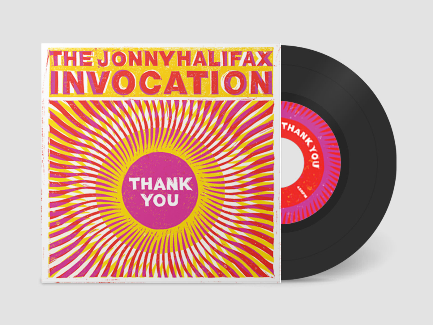 God Unknown Records The Jonny Halifax Invocation - Thank You / Gratitude Dub