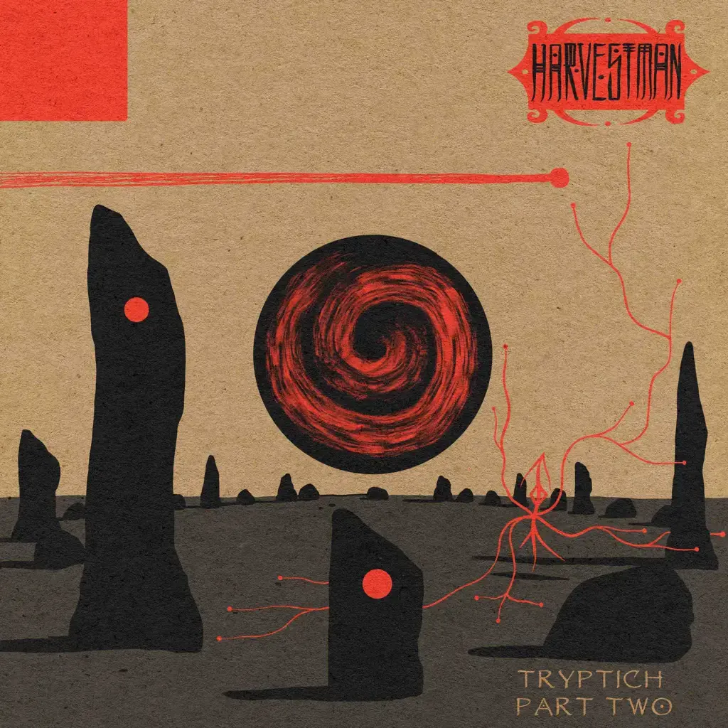 Neurot Recordings Harvestman - Triptych: Part Two (Red Galaxy Vinyl)