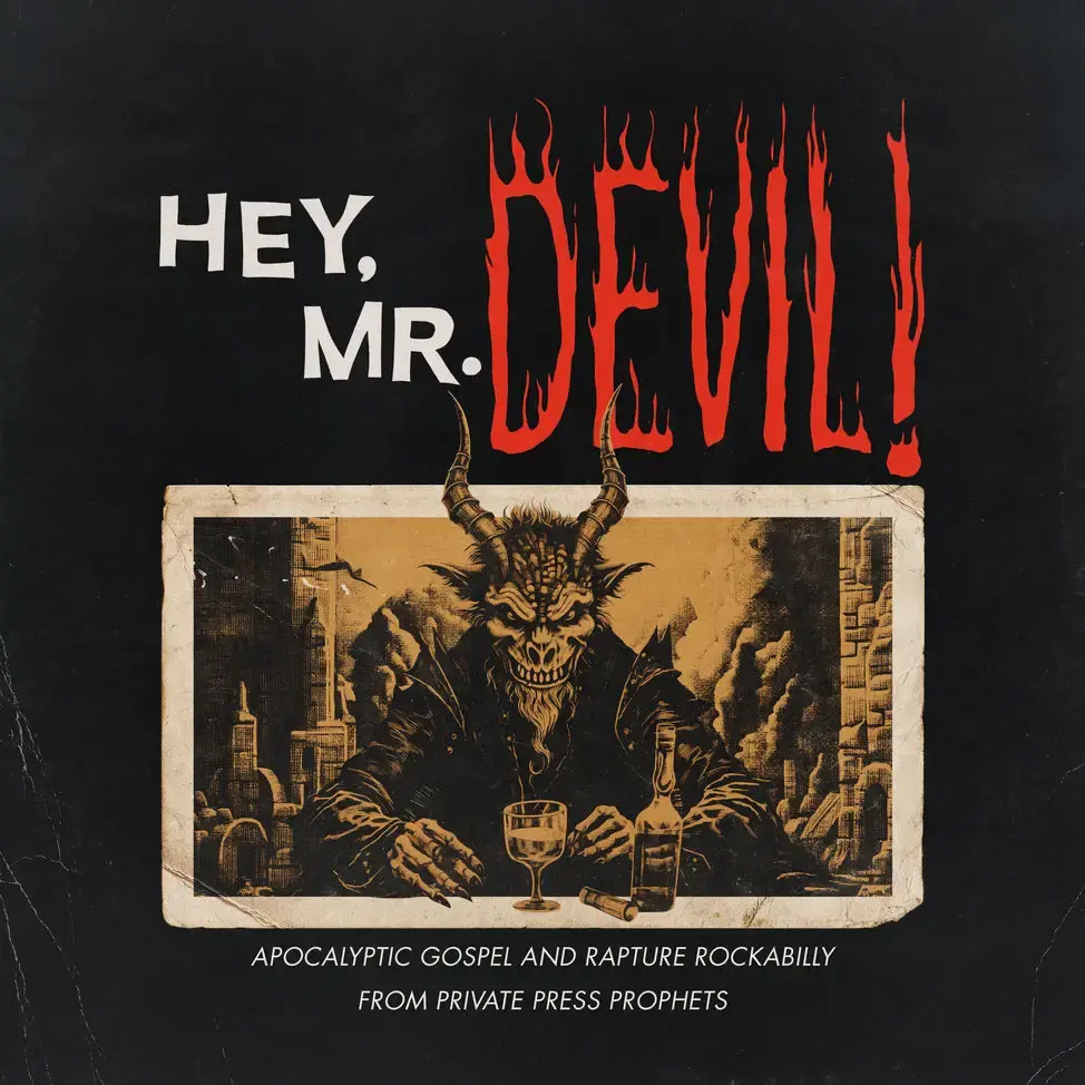 Iron Mountain Analogue Research Various - Hey, Mr Devil! Apocalyptic Gospel And Rapture Rockabilly From Private Press Prophets (1964-1984)