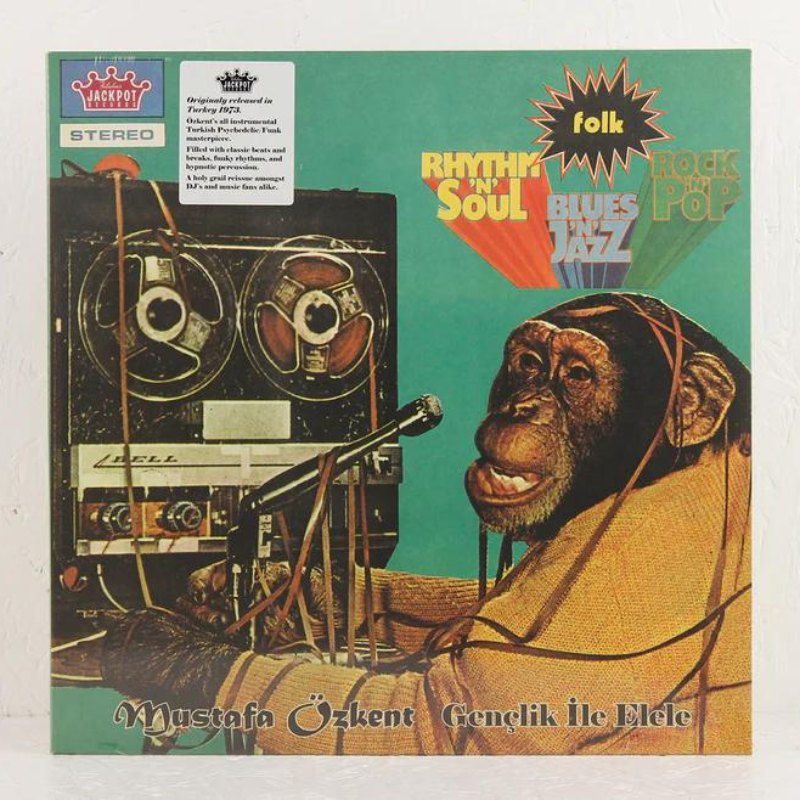 Jackpot Records Mustafa Özkent Ve Orkestrası ‎– Gençlik İle Elele