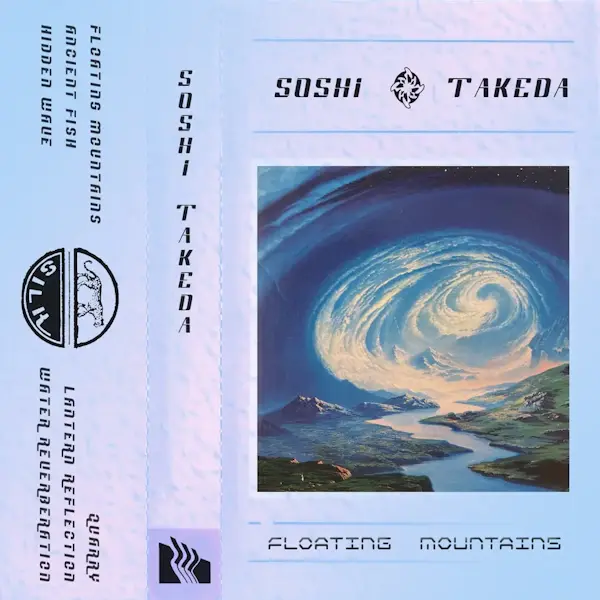 100% Silk Soshi Takeda - Floating Mountains (Blue Vinyl)