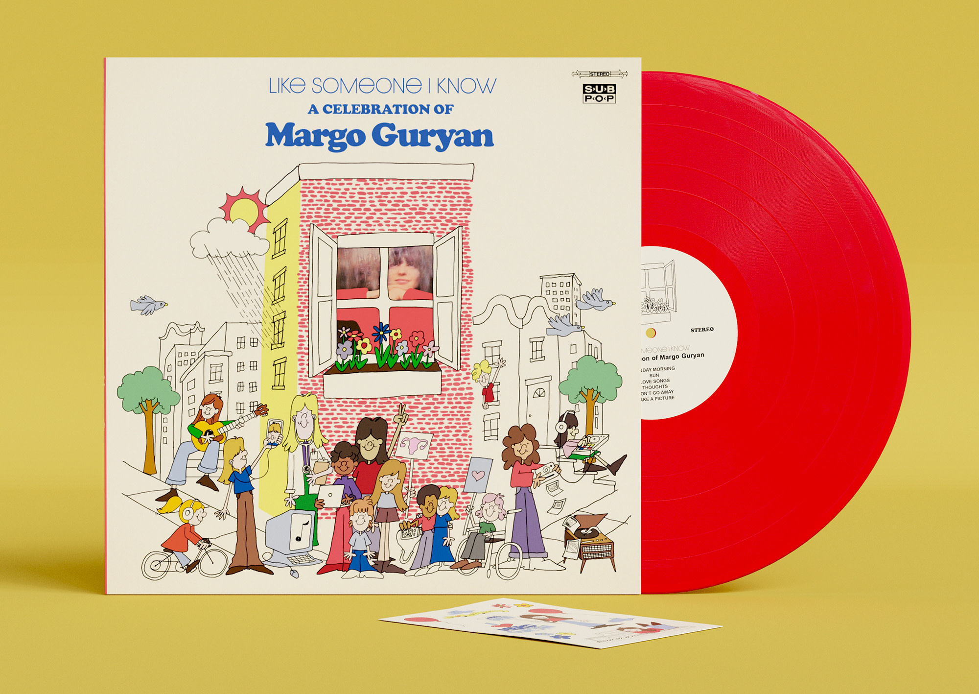 Sub Pop Records Various - Like Someone I Know: A Celebration Of Margo Guryan (Red Vinyl)