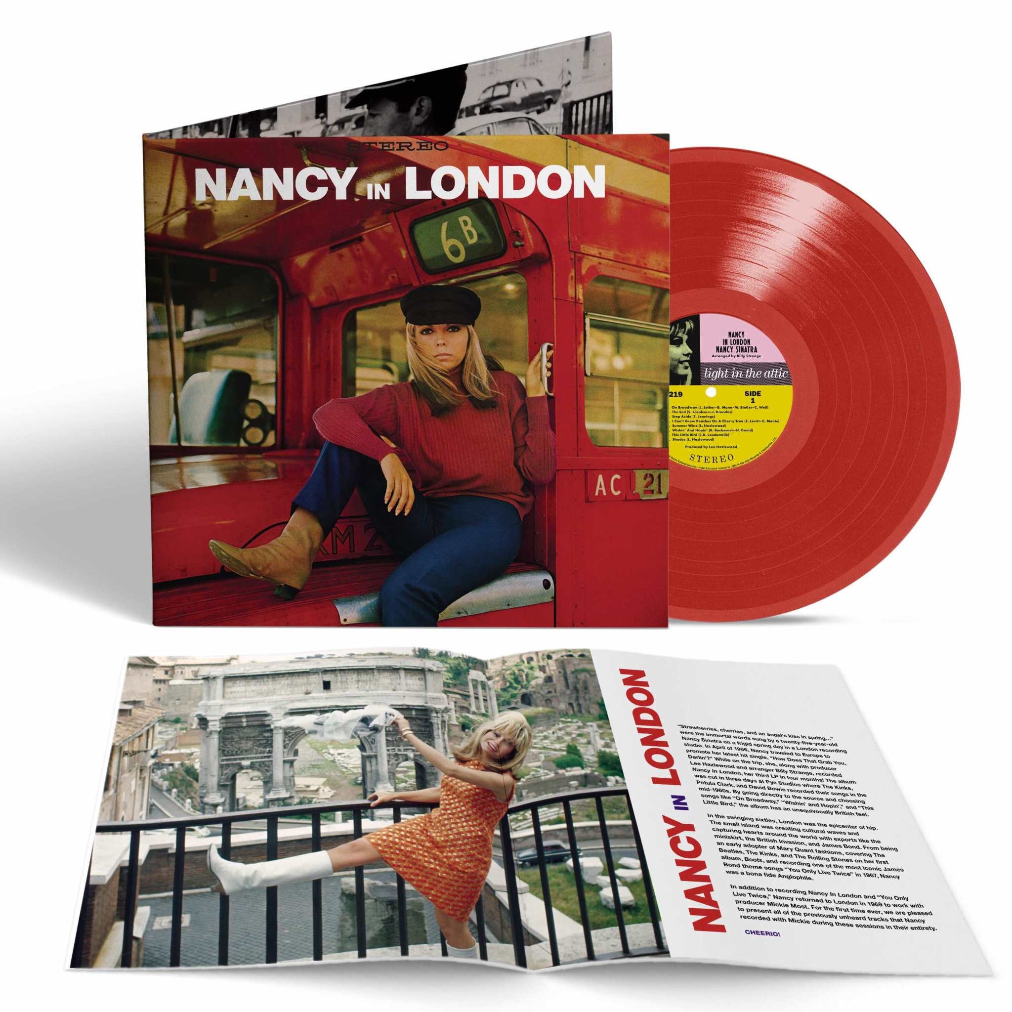Light In The Attic Nancy Sinatra - Nancy In London (Red Vinyl)