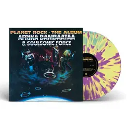Tommy Boy Afrika Bambaataa & Soulsonic Force - Planet Rock: The Album (Splatter Vinyl)