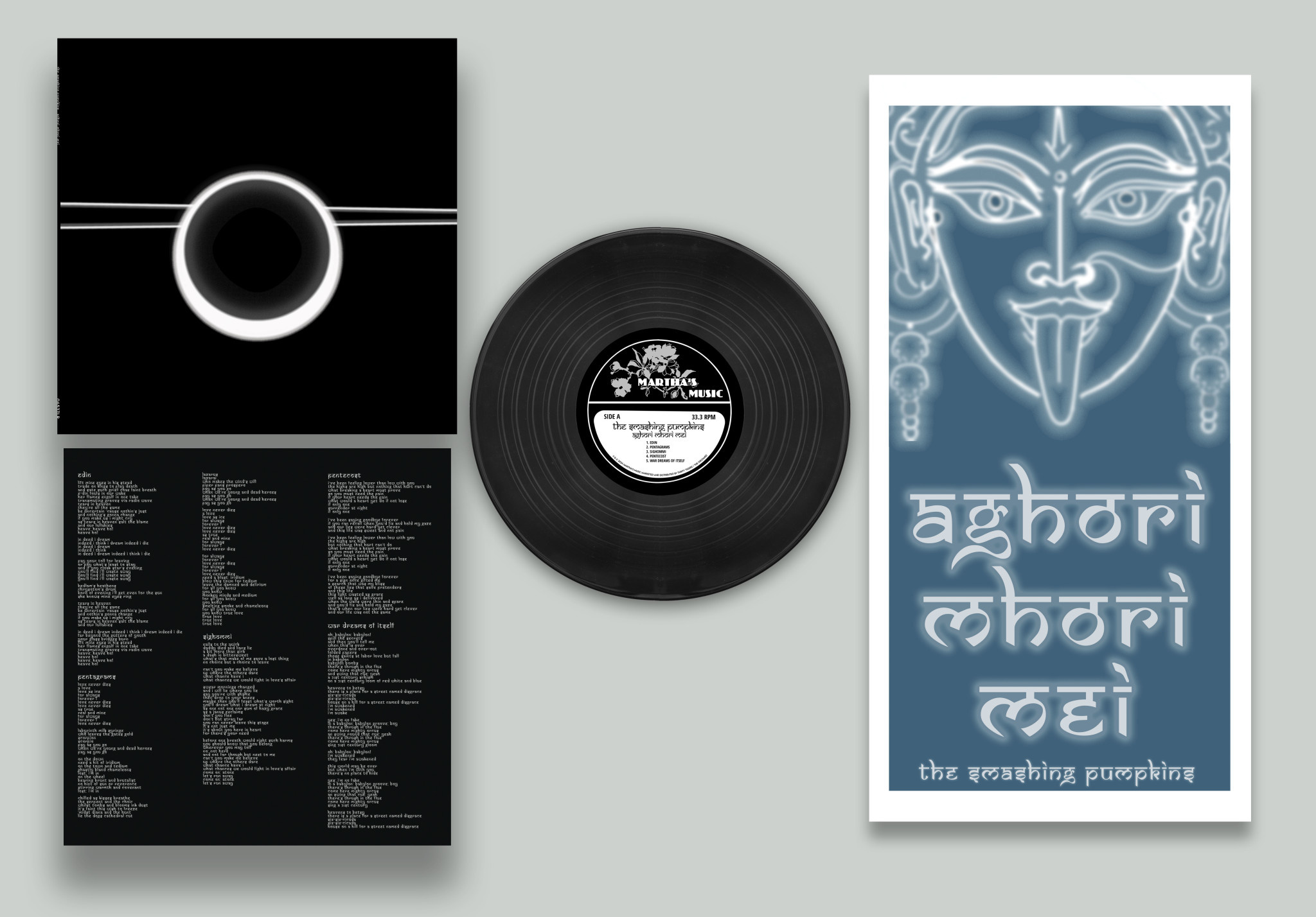 Martha's Music Smashing Pumpkins - Aghori Mhori (w/ Exclusive Poster)