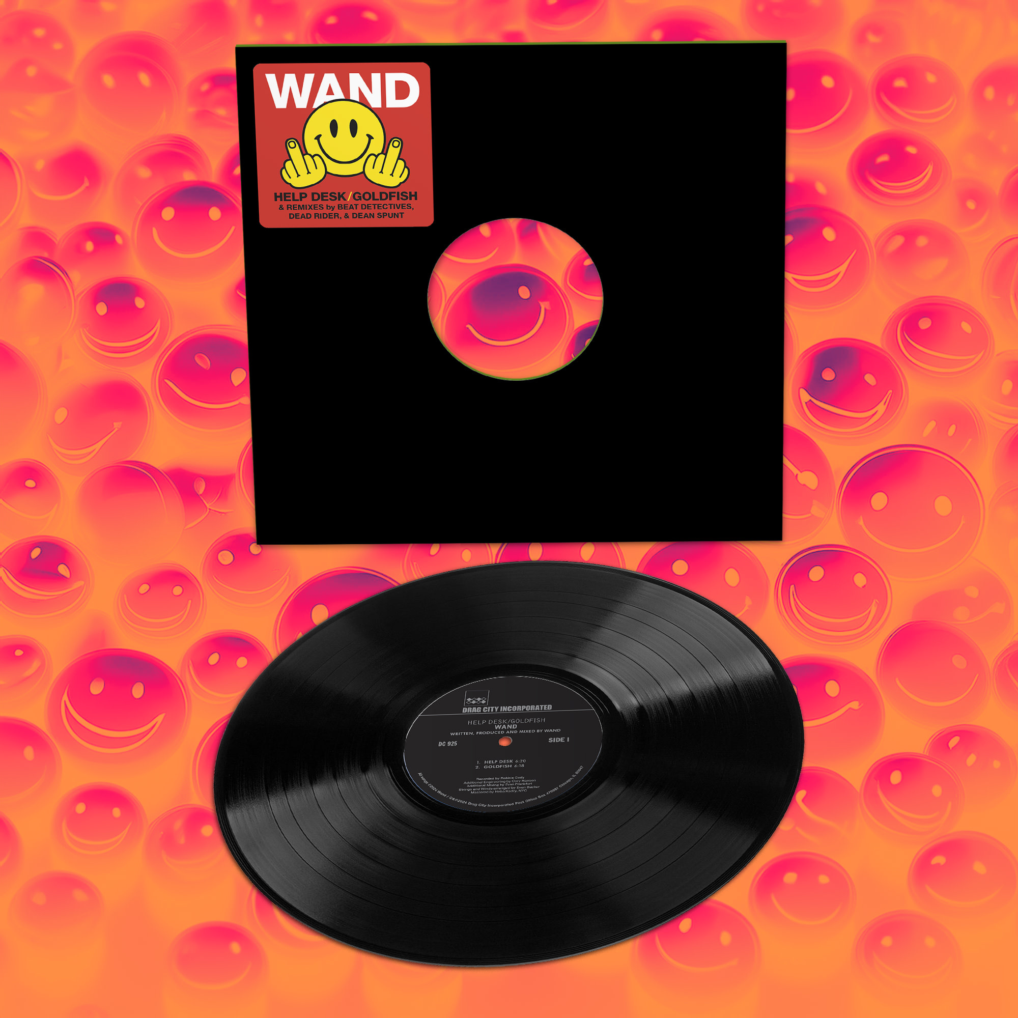 米12” Wand Help Desk/Goldfish EP DC925 Drag City /00250 Wand - Help Desk/Goldfish | STRANGER THAN PARADISE RECORDS
