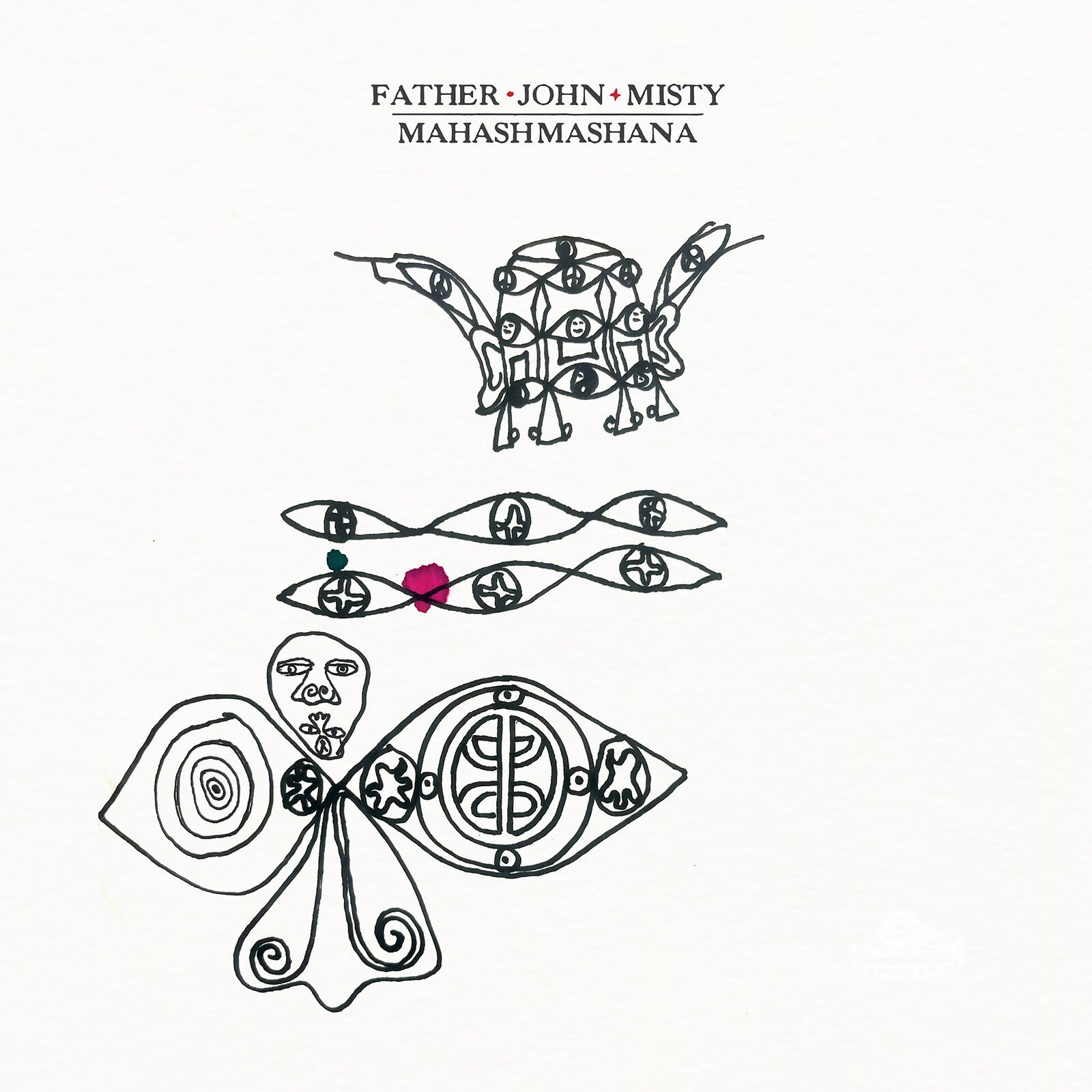 Bella Union Father John Misty - Mahashmashana (Red & Silver Vinyl)