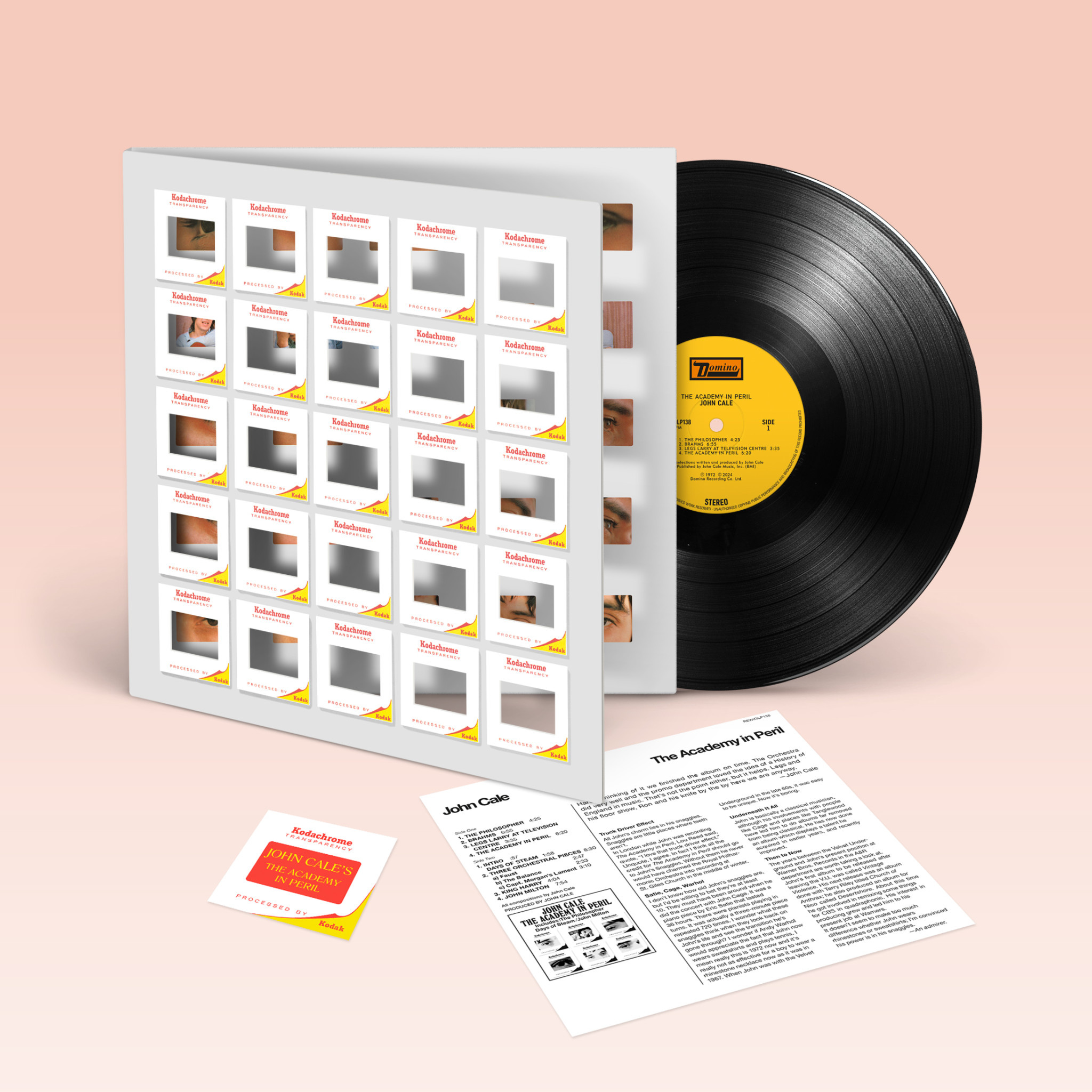 Domino Records John Cale -  The Academy in Peril (Remastered)