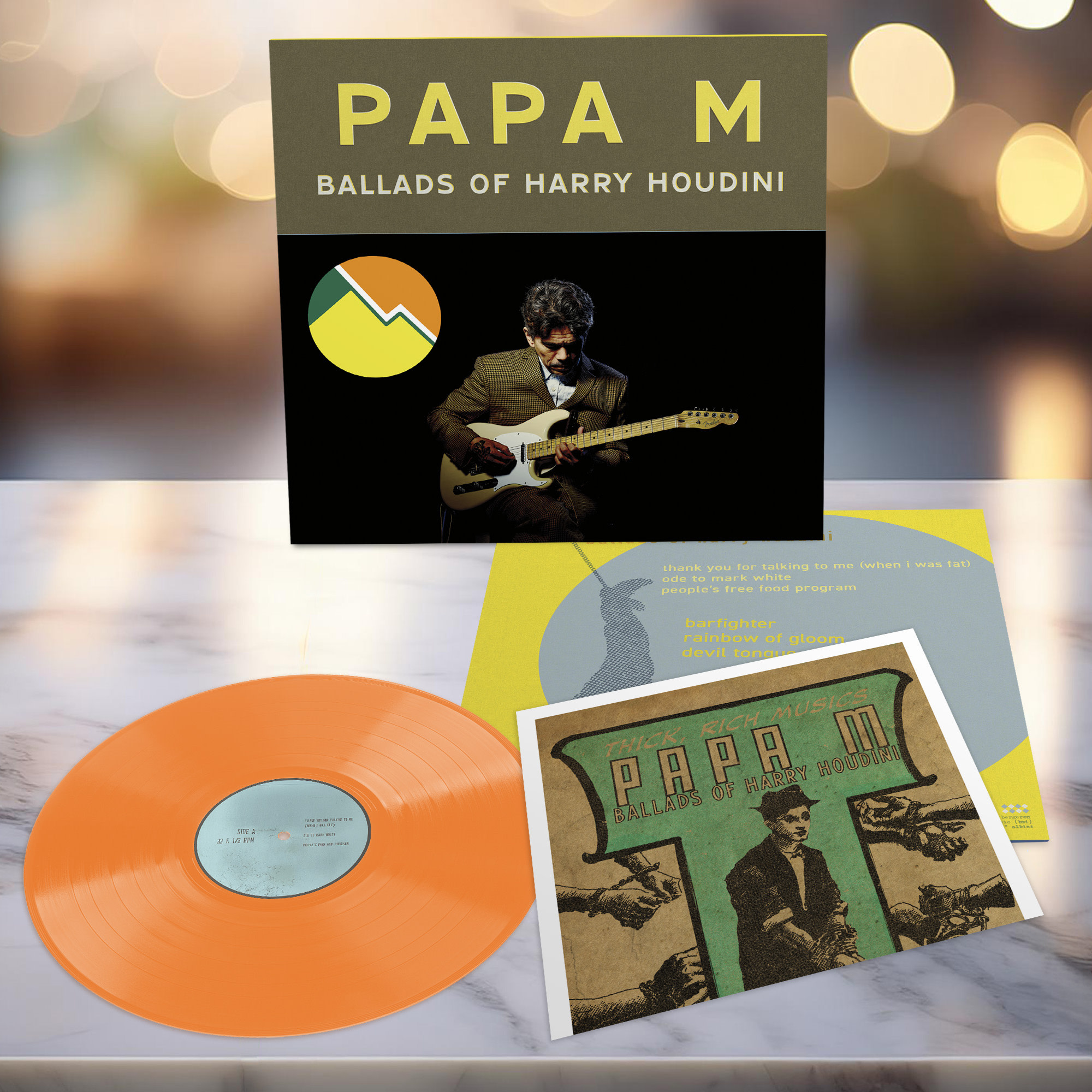 Drag City Papa M - Ballads of Harry Houdini (Peach Vinyl)