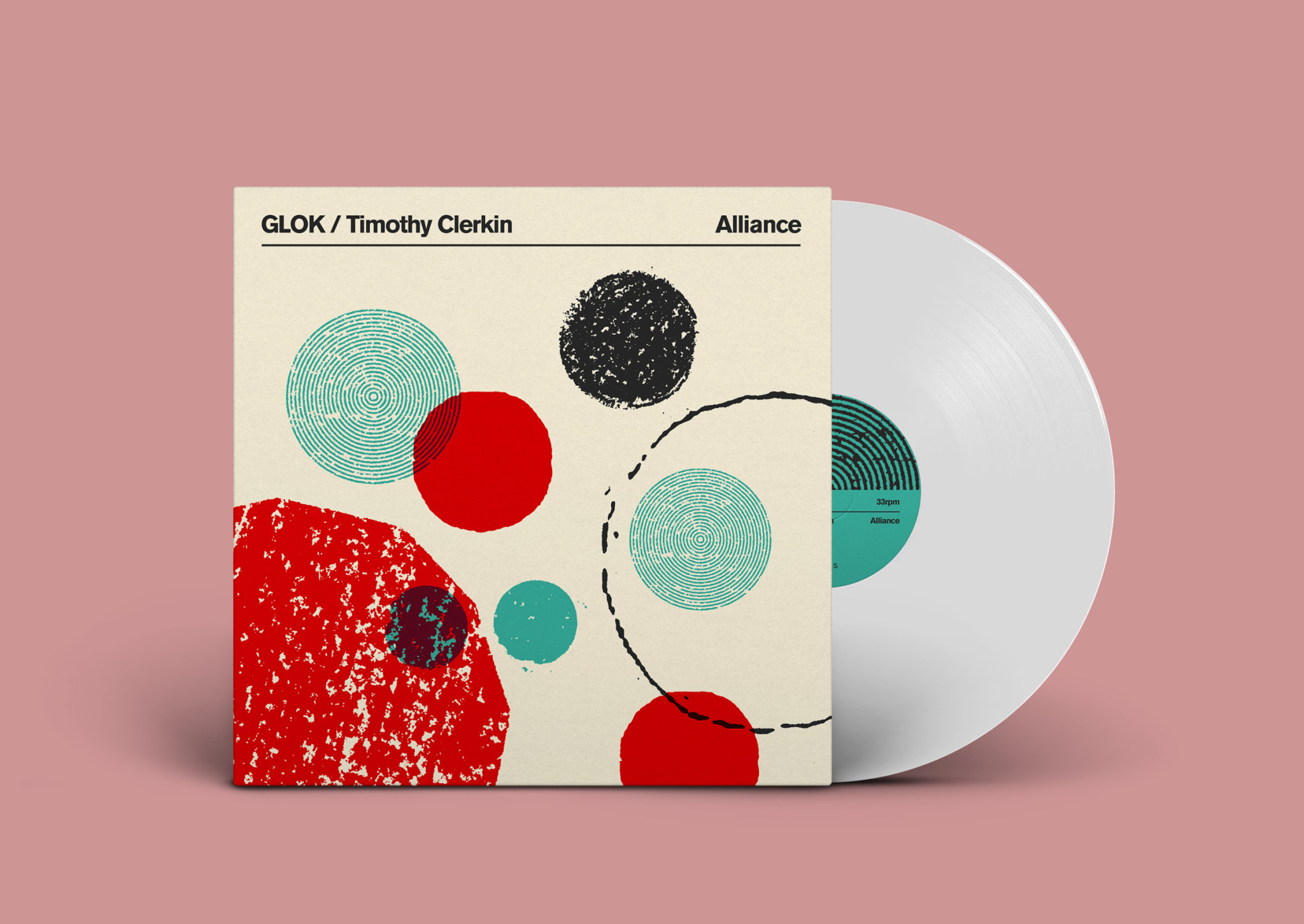 Bytes GLOK/Timothy Clerkin - Alliance (White Vinyl)