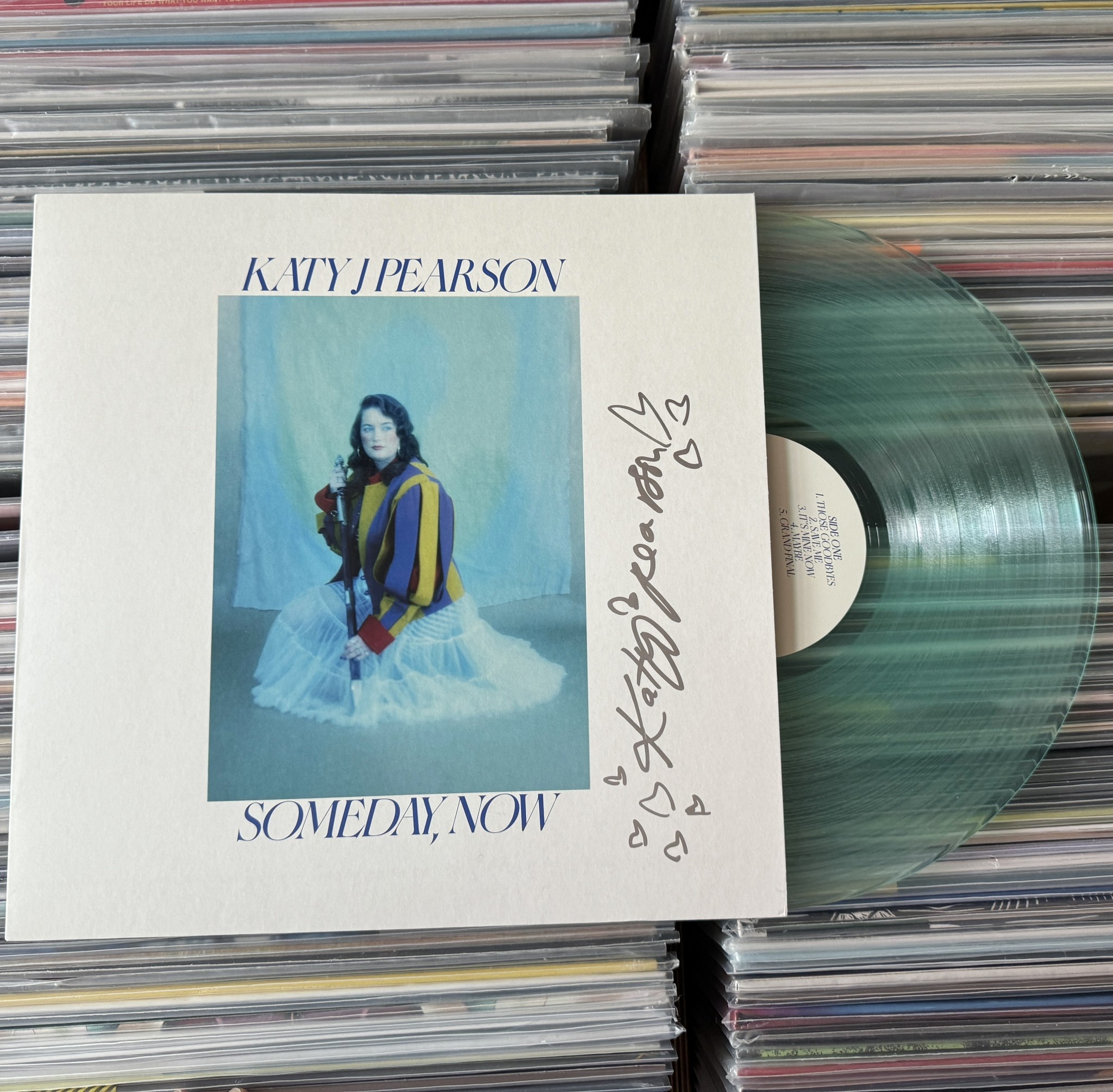 Heavenly Recordings SIGNED Katy J Pearson - Someday, Now (Green Vinyl)