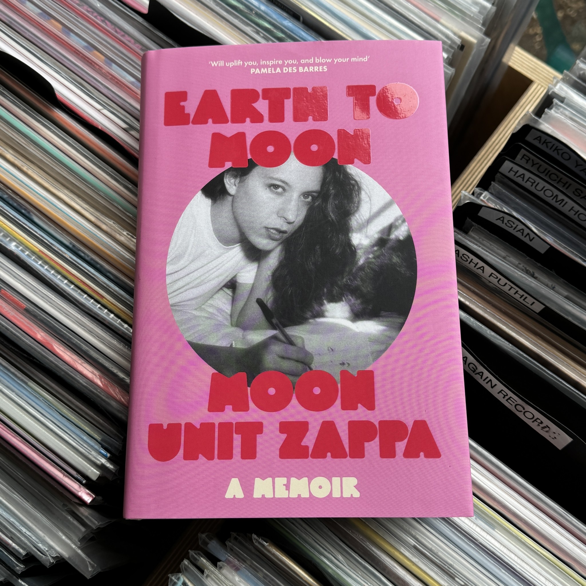 White Rabbit Books SIGNED Moon Unit Zappa - Earth to Moon