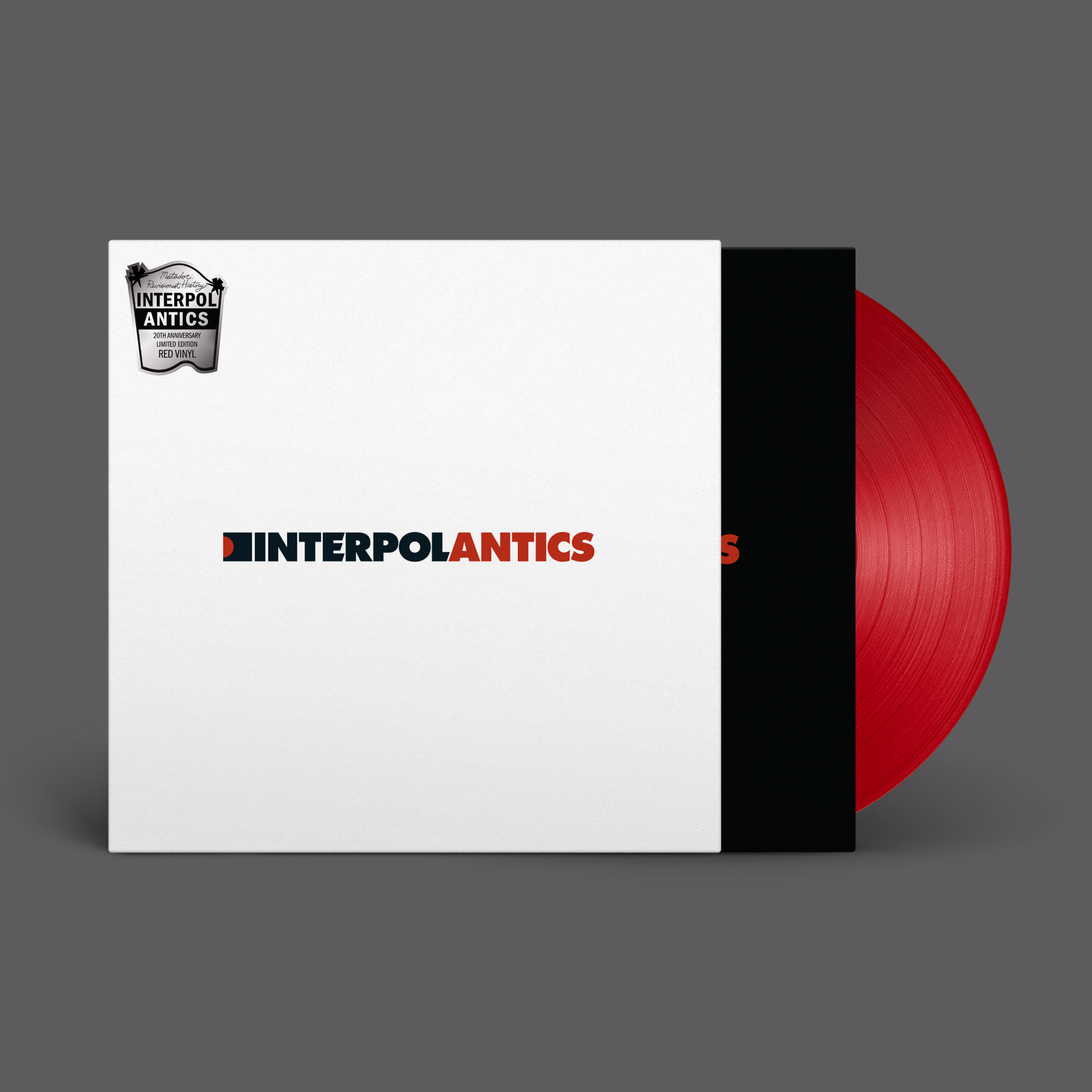 Matador Records Interpol - Antics (20th Anniversary Red Vinyl Edition) w/Fanzine